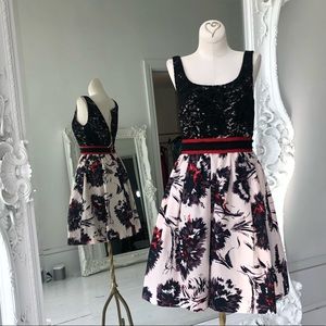 Anthropology dress with sequin detail.